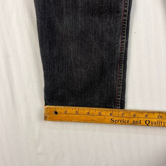 Coogi Denim Jeans Girl’s Size 16 Capri Black Wash Hip-Hop City Life Streetwear - Picture 4 of 12